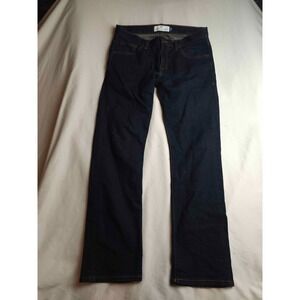 Peter Manning Jeans Mens 30x26 Blue Dark Wash Denim Grunge Streetwear Normcore